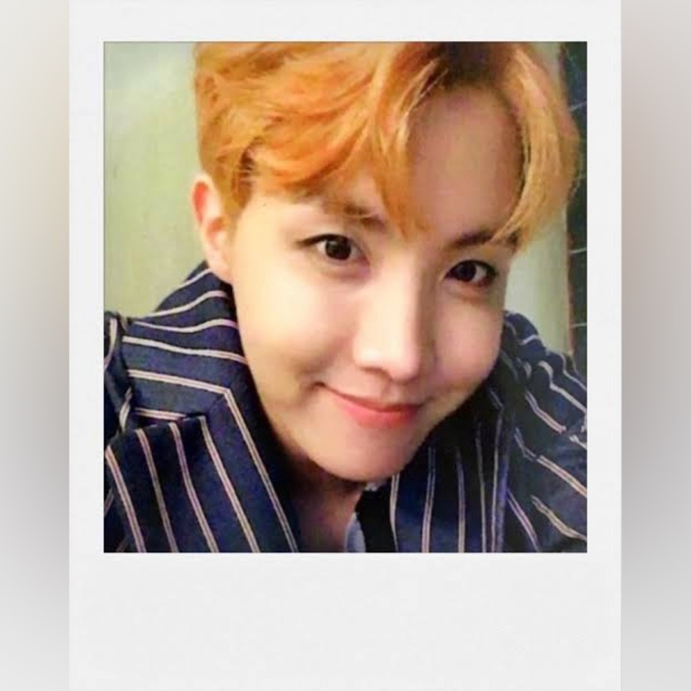 Official BTS “Wings” Album J-hope Polaroid Photocard